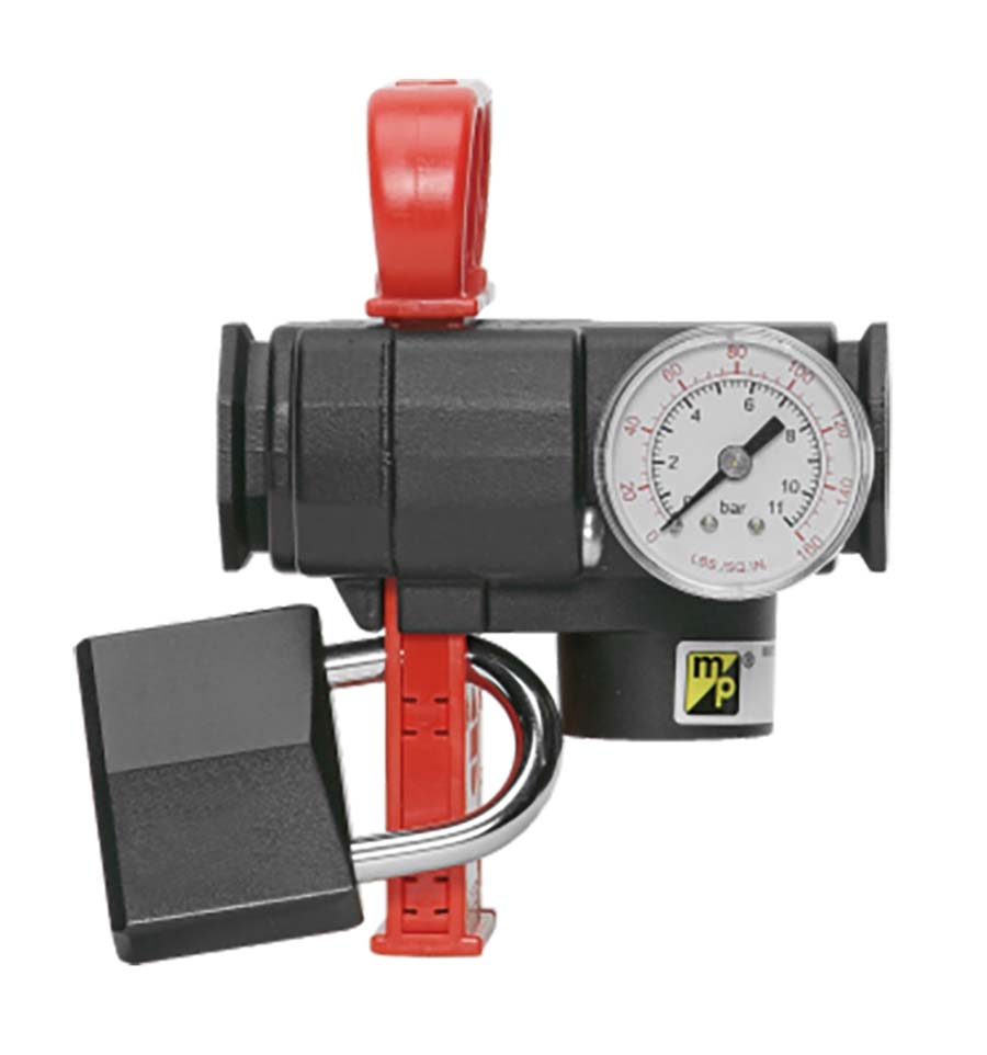 MASTER PNEUMATIC - Modular Lock-out Valve with Exhaust - Part number M-V382-3N6A0A