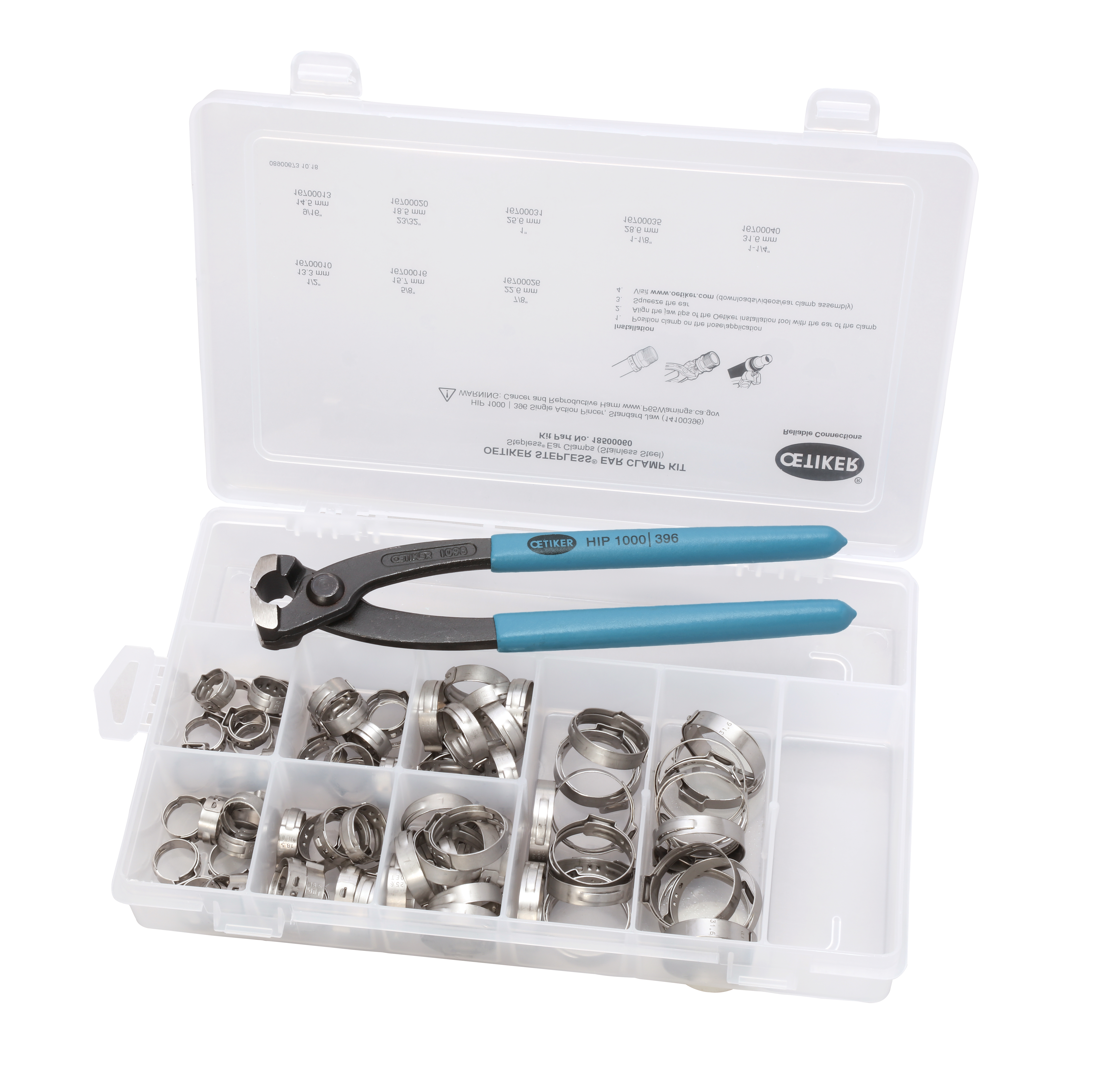 OETIKER - StepLess® Clamp Kit - Part number OET18500060
