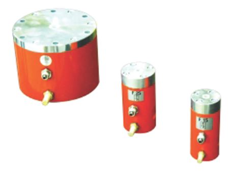 PNEUMATIC PISTON VIBRATORS - F-TYPE kgf @ 6 Bar: 15.4 VPM At 6 Bar: 2220 - Part number OL-F25