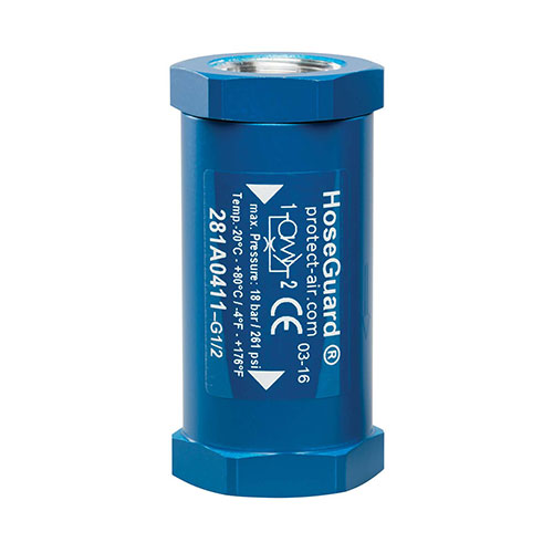 PROTECT AIR - Low Flow - BSPP Female / Female . - Part number PA281ZL0211