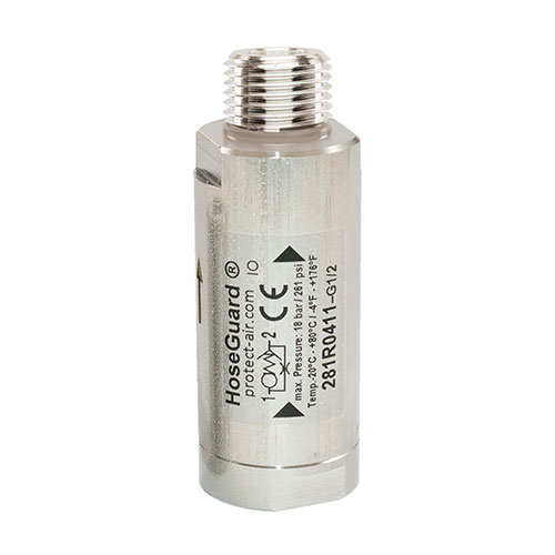 PROTECT AIR - Stainless Steel Air Fuse BSPP Male / Female High Flow . - Part number PA281RZH0221