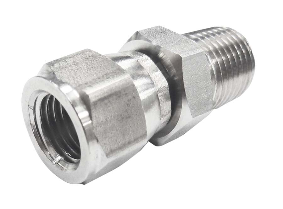 PARKAIR - Straight Adaptor - NPT Male / JIC Swivel Female . - Part number PK4N4JMF10K