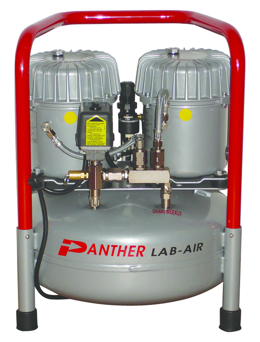 Panther Silent Mini Air Compressor, 13 Gallon Tank