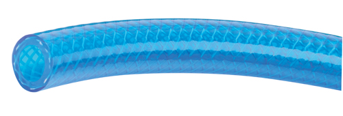 REHAU - Raufilam-E Transparent Blue 50 Metre Coils Reinforced PVC Hose - Part number REH10285711501