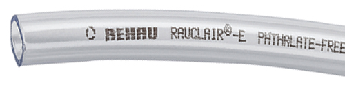 REHAU - Raufilam-E Clear 100 Metre Coils Clear UNREINFORCED PVC Tube - Part number REH10305101003