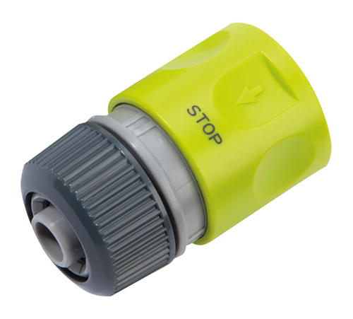REHAU - Hose End Connector Valved Garden Equipment - Part number REH14810221200