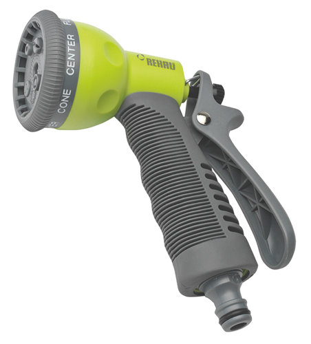 REHAU - Multi Pattern Spray Gun 7 Pattern Garden Equipment - Part number REH14824021100