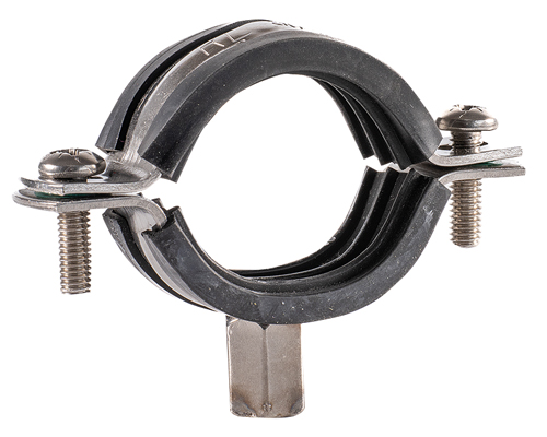 SUREFIX 316 Stainless Steel Rubber Lined Clip M8 M10 Dual Boss Nut SUREFIX Pipe Clips