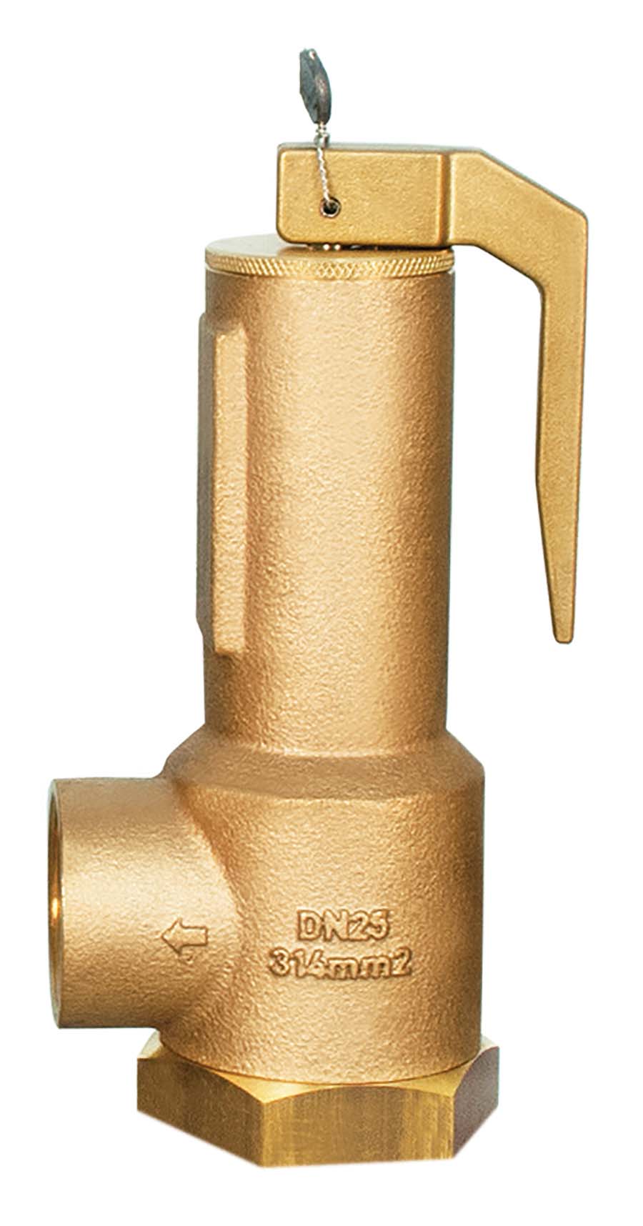 SEETRU - LGS Bronze Safety Valves DN 25 mm . - Part number SET-L3625A3337-0.5