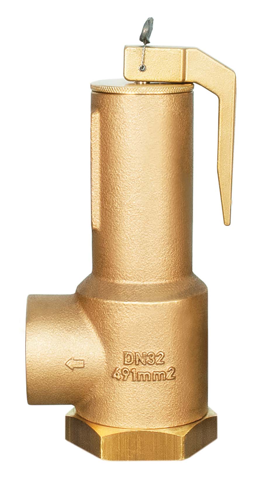 SEETRU - LGS Bronze Safety Valves DN 32 mm - Part number SET-L3632A3367-0.5