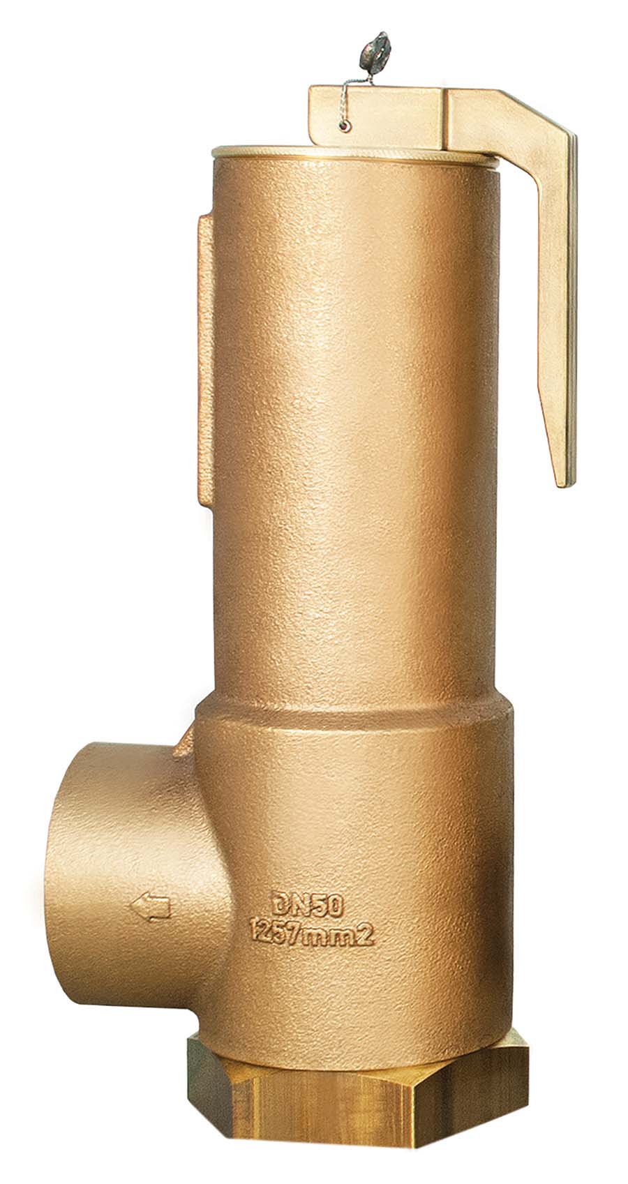 SEETRU - LGS Bronze Safety Valves DN 50 mm - Part number SET-L3650A3427-3.0