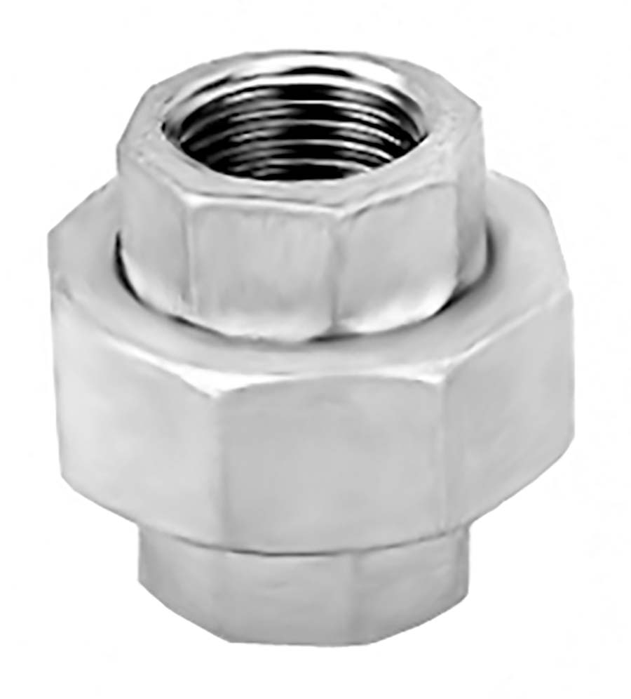 Hexagon Union - 2 Piece - BSPP Female Female: 3/4" BSPP" - Part number SJ-F13-12