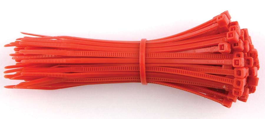PARKAIR - Cable Ties - Red - Part number TIE-CT100R