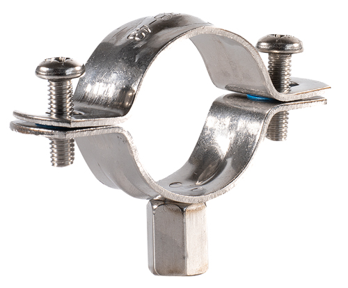 SUREFIX 316 Stainless Steel Unlined Clip M8 M10 Dual Boss Nut SUREFIX Pipe Clips