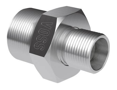 VOSS - Reducing Connector Hydraulic Compression Fittings - Part number V24-S-LL6-LL4