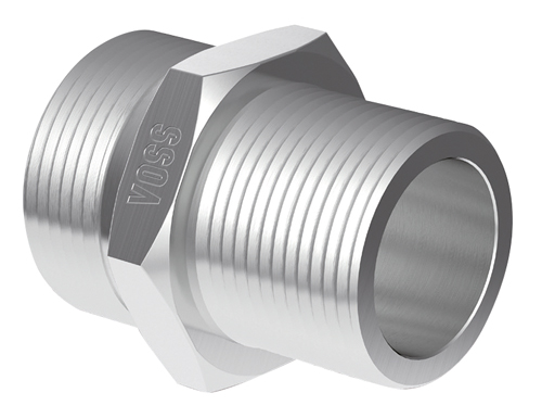 VOSS - Stud Coupling BSPT Male Hydraulic Compression Fittings - Part number V24-SDS-LL8-R18T