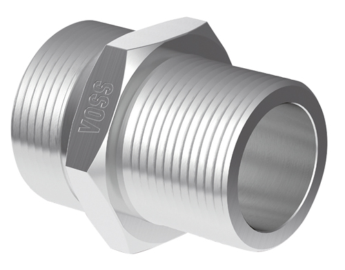 VOSS - Stud Coupling NPT Male Hydraulic Compression Fittings - Part number V24-SDS-LL6-N18T