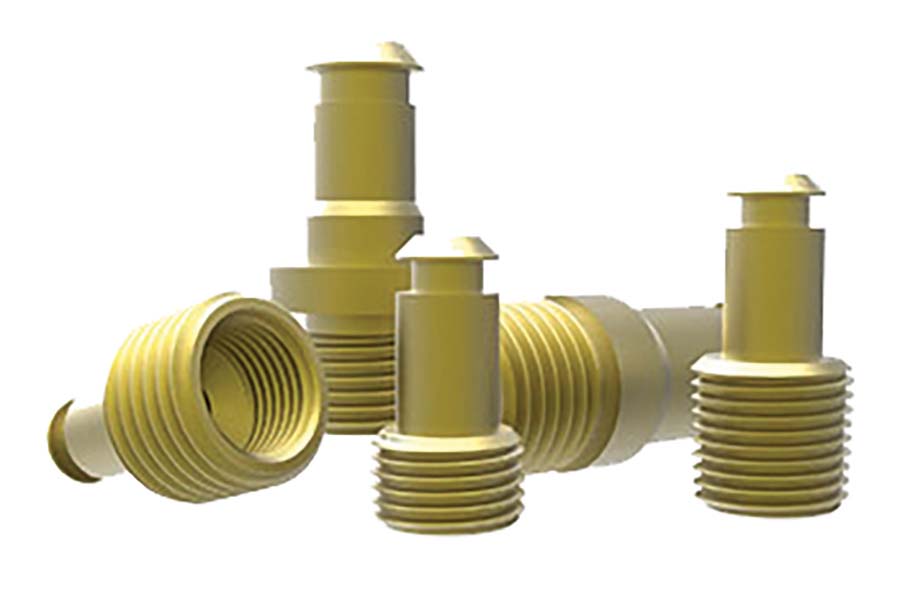PIAB - Brass Fittings For Cups – 10 mm . - Part number VAC-0202160