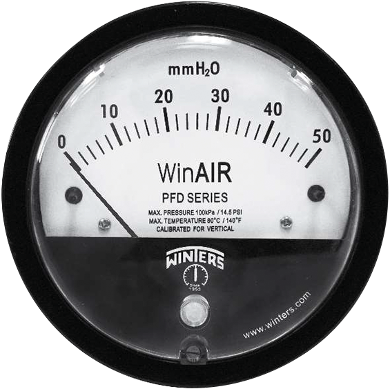 WINTERS - 100 mm Gauge Diameter - Part number YPFD40505