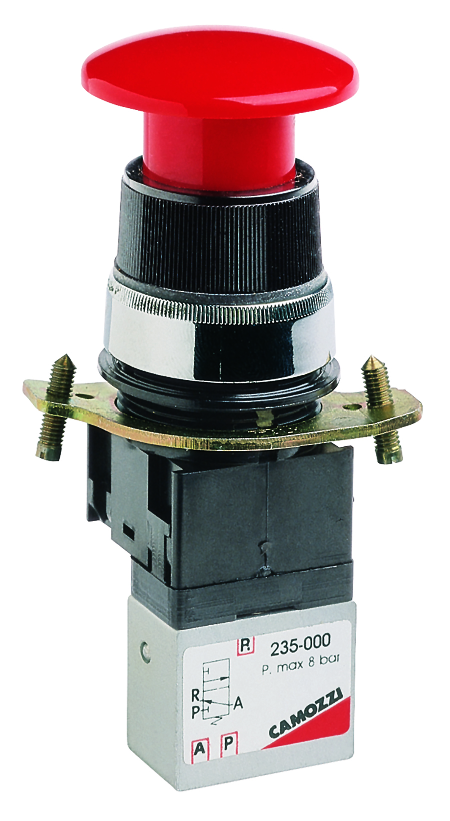 CAMOZZI - 3/2 Palm Switch - Stable . - Part number Z234-970
