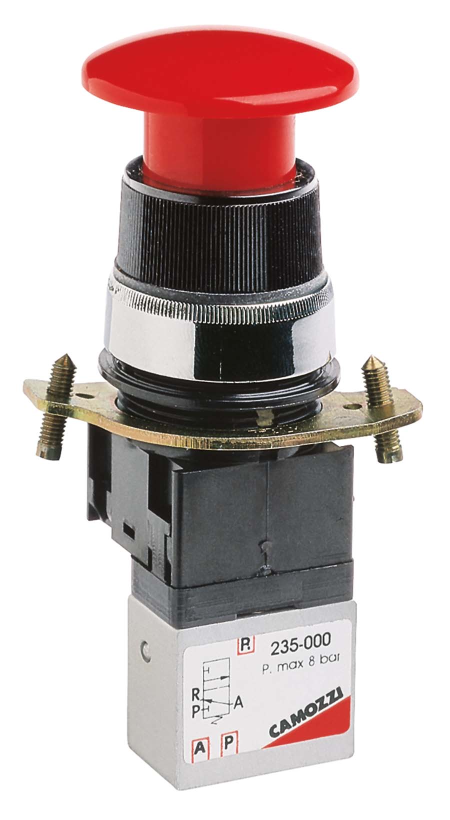 CAMOZZI - 3/2 Palm Switch . - Part number Z338-976