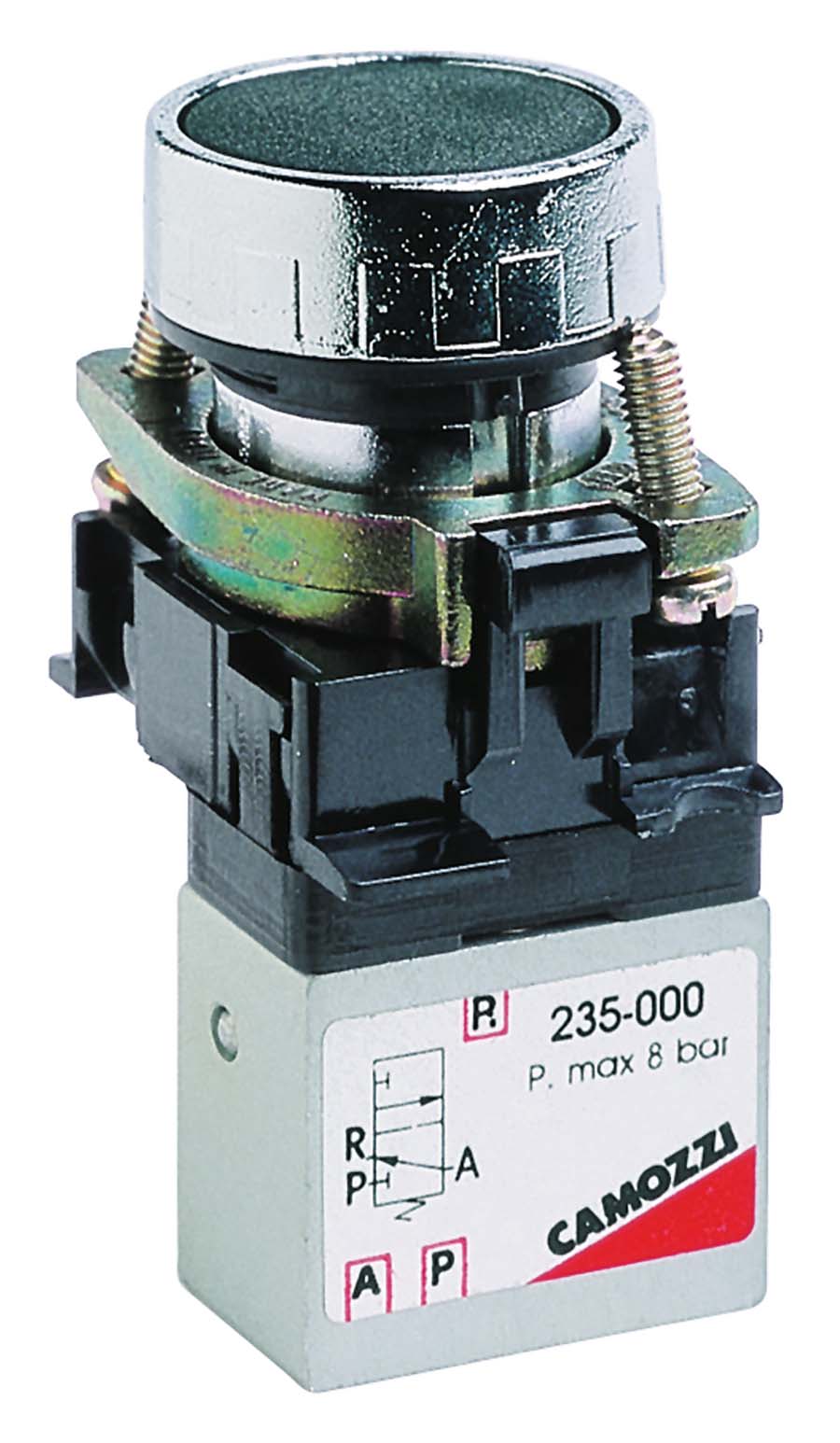 CAMOZZI - 3/2 Push Button Valve . - Part number Z235-895