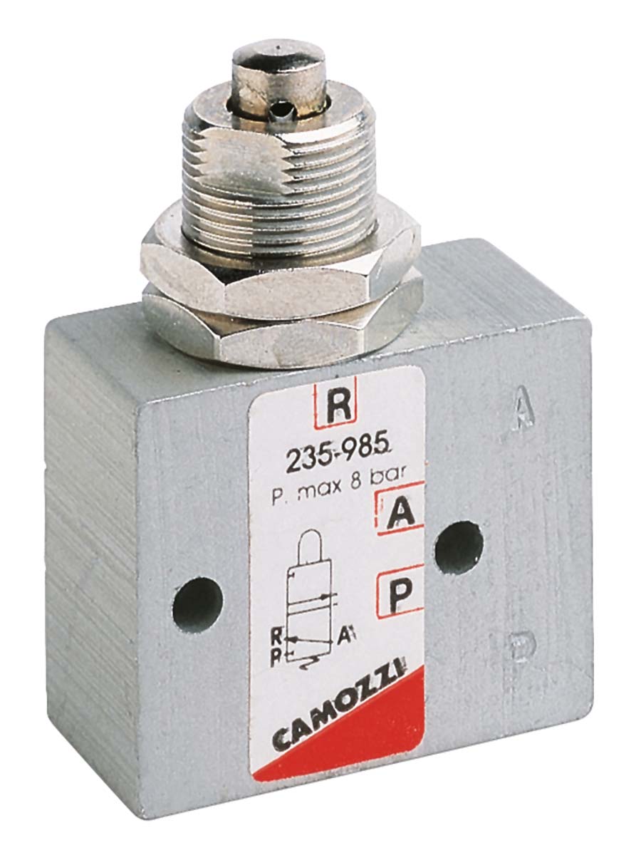 CAMOZZI - 3/2 Panel Mounted Plunger . - Part number Z235-985
