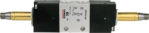 CAMOZZI - 3/2 Solenoid / Solenoid . - Part number Z338-011-02