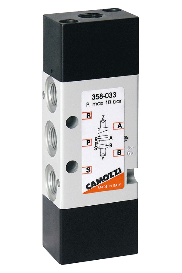 CAMOZZI - 3/2 Pneumatic / Pneumatic . - Part number Z338-033