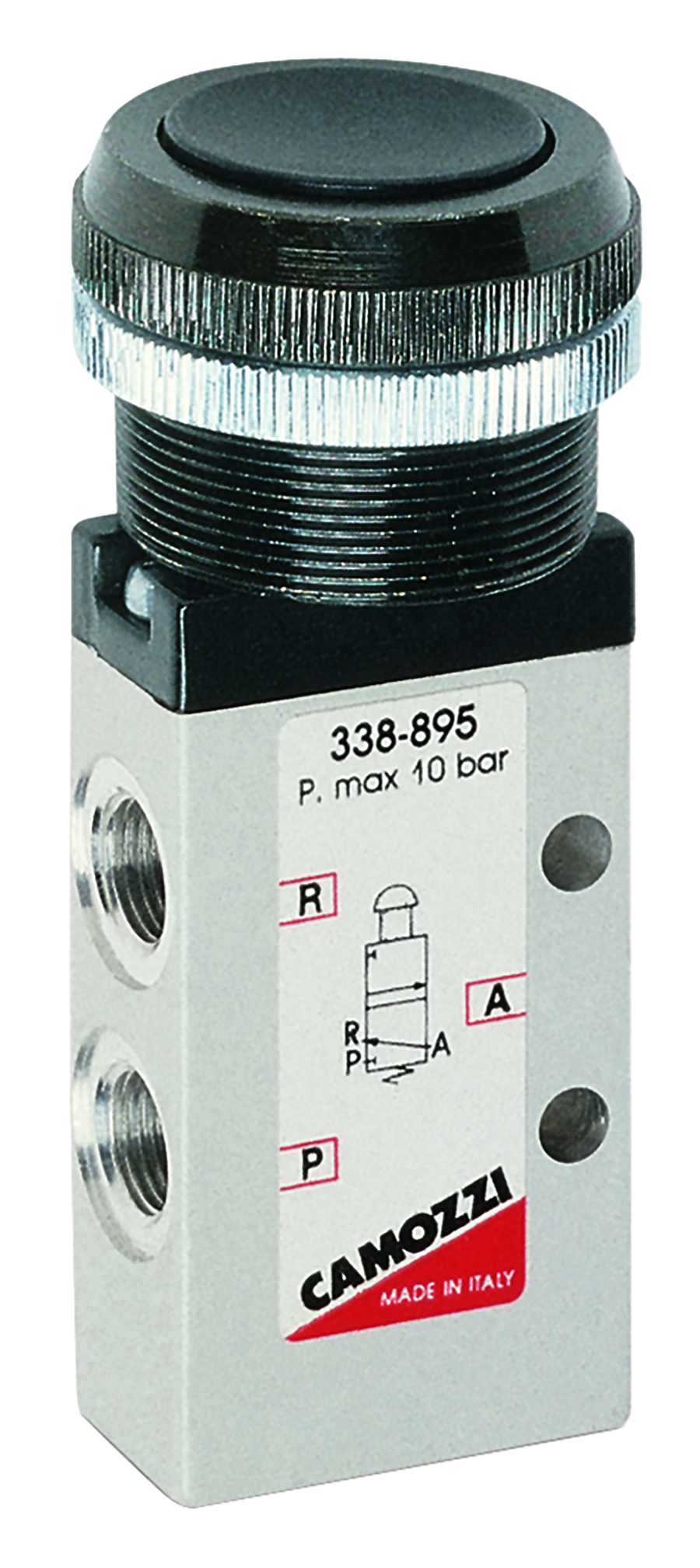 CAMOZZI - 3/2 Push Button Valve . - Part number Z338-896