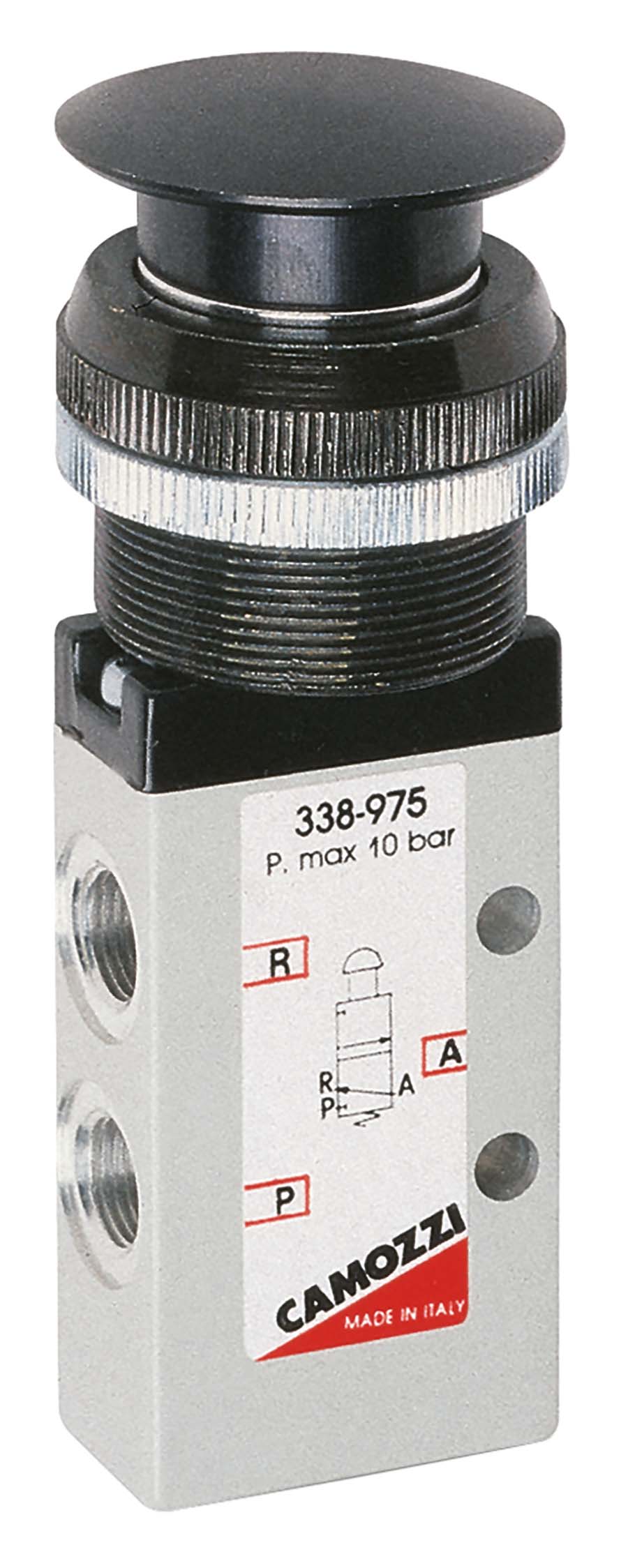 CAMOZZI - 3/2 Palm Switch . - Part number Z338-975