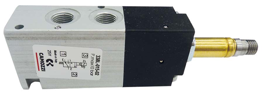 CAMOZZI - 3/2 Solenoid / Spring - Can Be Mounted On Manifold . - Part number Z338L-015-2