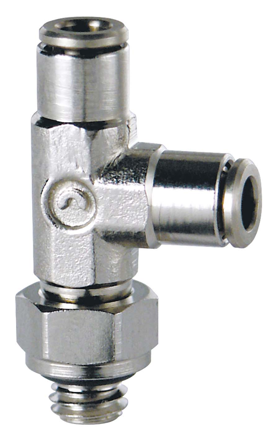 CAMOZZI - Swivel Run Tee With O-ring - Part number Z644203M3