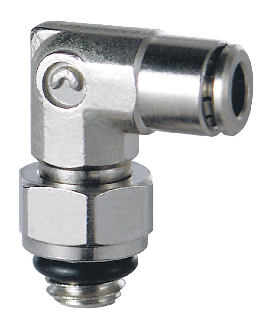 CAMOZZI - Stud Swivel Elbow With O-ring - Part number Z652203M3