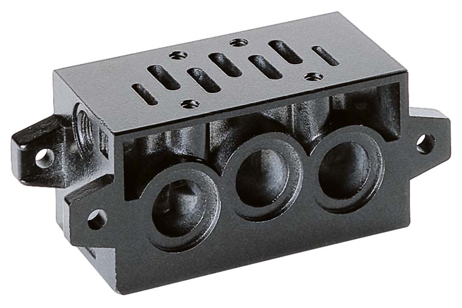 CAMOZZI - Manifold Sub-base With Rear Common Exhaust & Inlet - Part number Z903-C3A