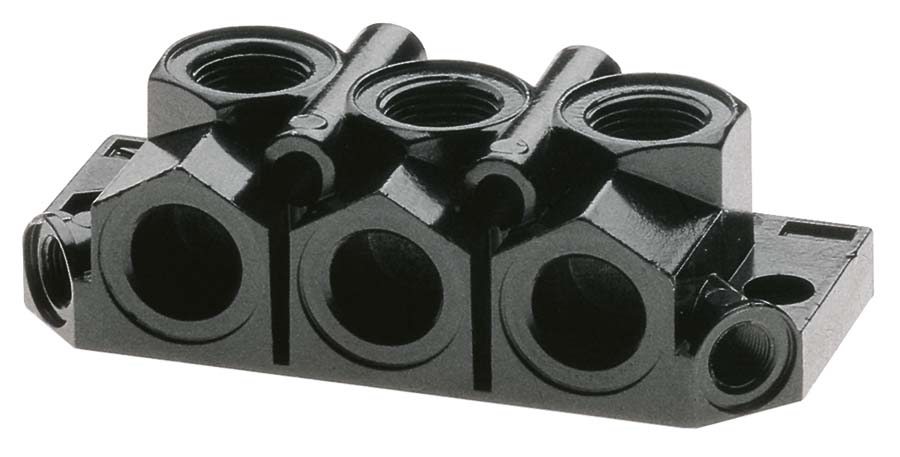 CAMOZZI - End Block For Manifold Bases . - Part number Z901-HN1