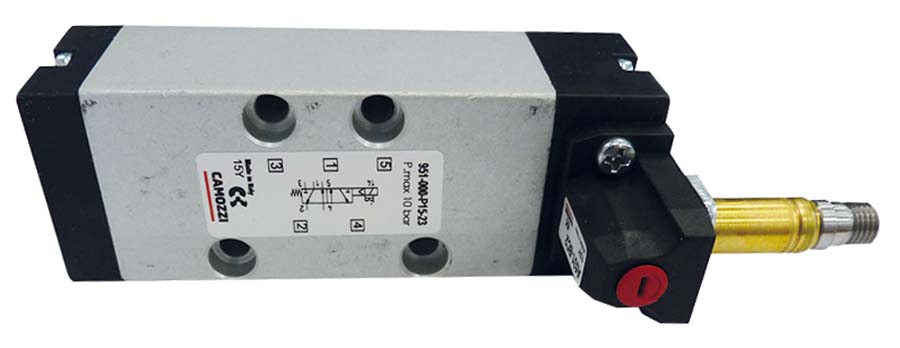CAMOZZI - 5/2 Solenoid / Spring . - Part number Z951-P15-23
