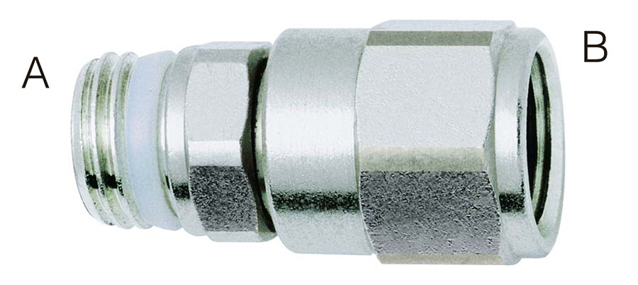 CAMOZZI - Swivel Connector - Part number ZS2541-1414