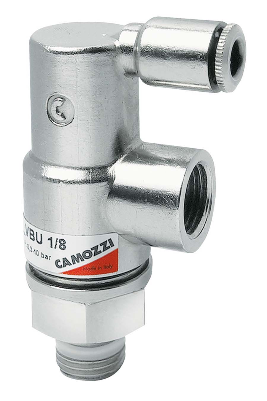 CAMOZZI - Bidirectional Blocking Valves . - Part number ZVBO-1/8
