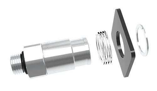 CPC - Panel Mount Kit Everis BLQ6 Series, Anodised Aluminium - Part number cBLQ6PMKIT