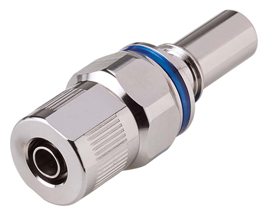 CPC - In-Line – Valved Male Thread BSPP . - Part number cLQ4D47006BLU