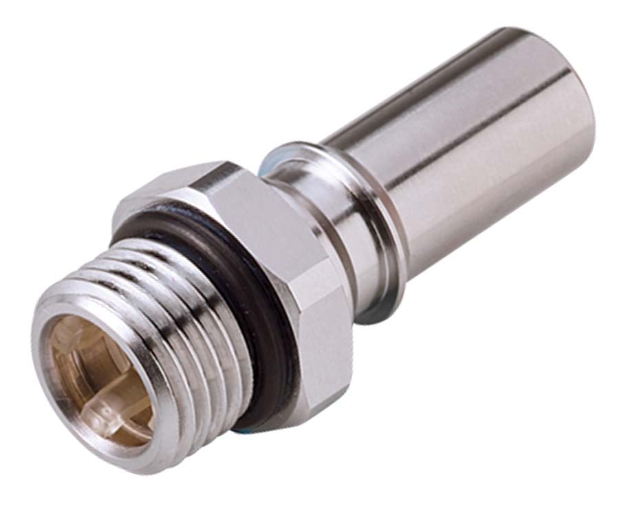 CPC - In-Line – Valved Male Thread SAE . - Part number cLQ4D46004BLU