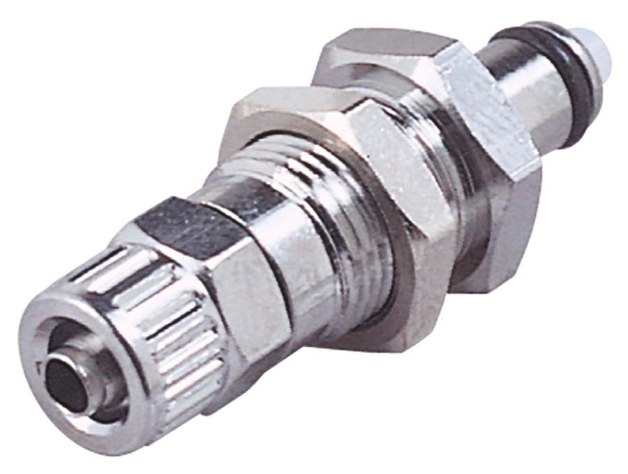 CPC - Panel Mount – Unvalved Hose Barb . - Part number cMC42-02