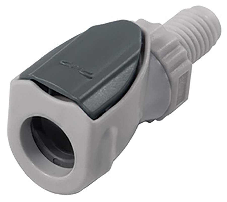 CPC - In-line – Valved Male Thread . - Part number cNS1D10042812