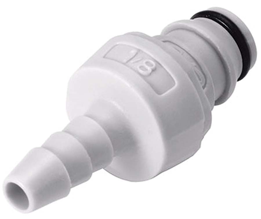 CPC - In-line – Valved Hose Barb . - Part number cNS1D220212