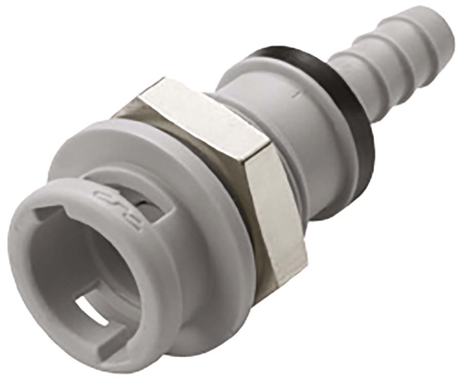 CPC - Panel Mount – Valved Hose Barb Hose Barb - Part number cNS2D160212