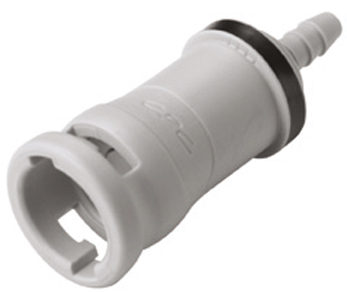 CPC - In-line – Valved Hose Barb . - Part number cNS2D170412