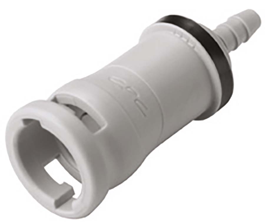 CPC - In-line – Valved Hose Barb . - Part number cNS2D170212