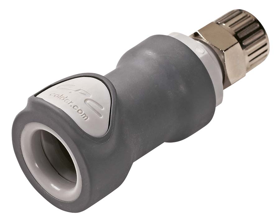 CPC - In-Line – Valved Ferruless Polytube Fitting, PTF . - Part number cNS4D13006
