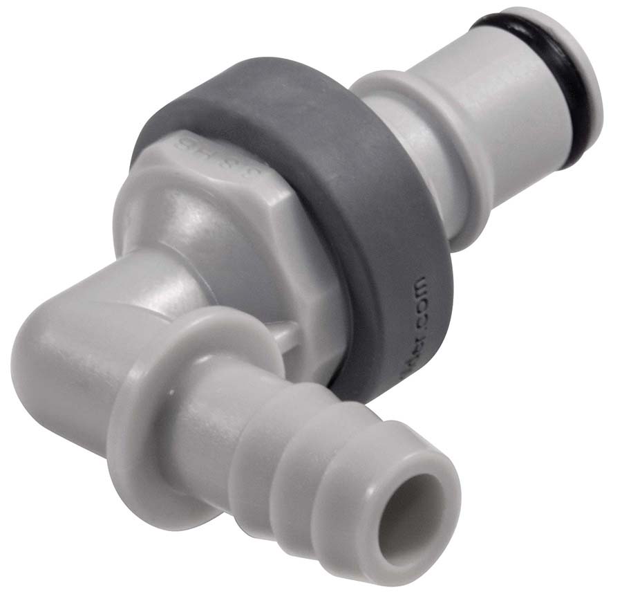 CPC - Elbow – Valved Hose Barb . - Part number cNS4D23004
